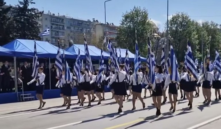 25η Μαρτίου: Με λαμπρότητα οι εορτασμοί και η παρέλαση στη Θεσσαλονίκη