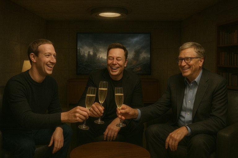 Οι τεχνολογικοί μεγιστάνες προετοιμάζονται για την αποκάλυψη  Μήπως αυτό πρέπει να μας ανησυχεί;