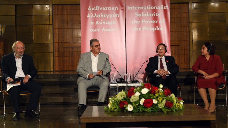 Συνάντηση Κουτσούμπα με αξιωματούχους του Βιετνάμ   Γερές, αδελφικές, πολύχρονες διμερείς σχέσεις