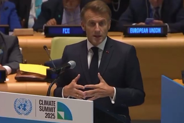 Ο Μακρόν απαντά στον Τραμπ: Η κλιματική αλλαγή δεν είναι θέμα αντίληψης αφού η επιστήμη είναι σαφής