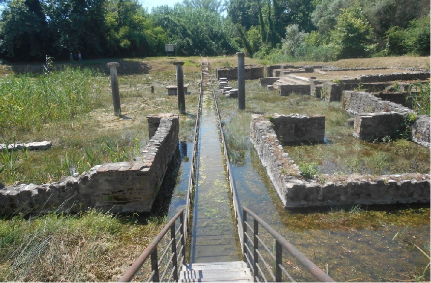 ΥΠΠΟ: Ολοκληρώνονται τα αντιπλημμυρικά έργα στον αρχαιολογικό χώρο του Δίου