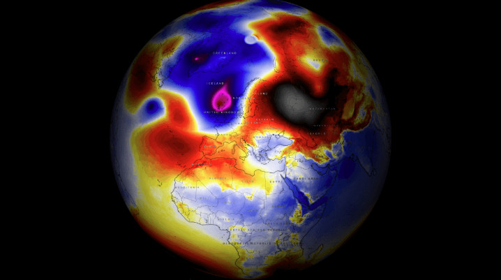 Καταιγίδα Humberto σαρώνει τη Δυτική Ευρώπη την Παρασκευή