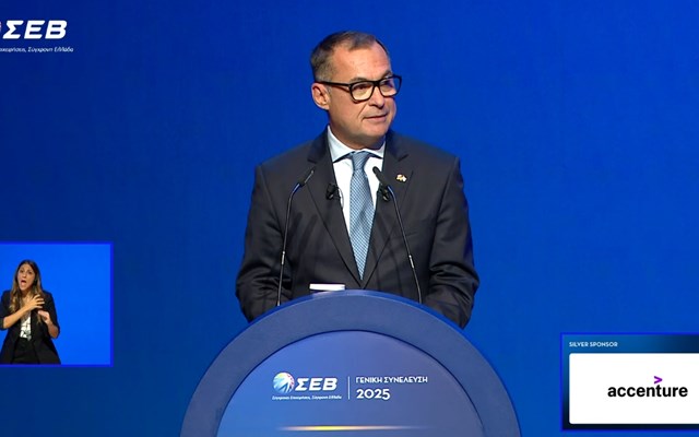 LIVE - Χοακίμ Νάγκελ στον ΣΕΒ: Η Ελλάδα ξεπέρασε μεγάλες προκλήσεις δείχνοντας αξιοθαύμαστη ανθεκτικότητα