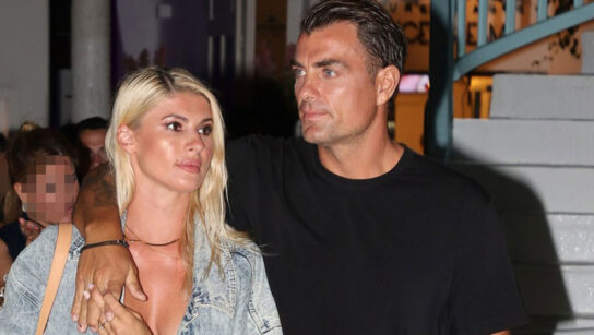 Στέλιος Χανταμπάκης: Συνόδευσε την κόρη του στην πρώτη μέρα στο σχολείο, στη Μαδρίτη