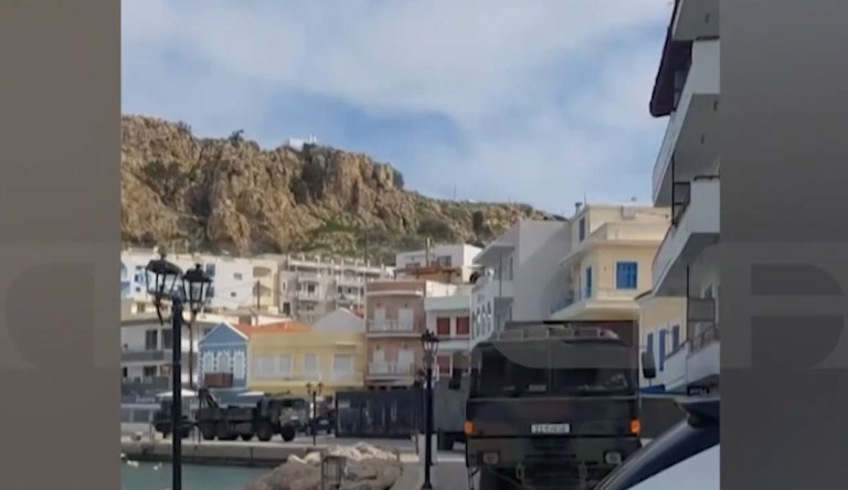 Έφτασαν στην Κάρπαθο οι πύραυλοι Patriot  Bίντεο με την άφιξή τους στο νησί