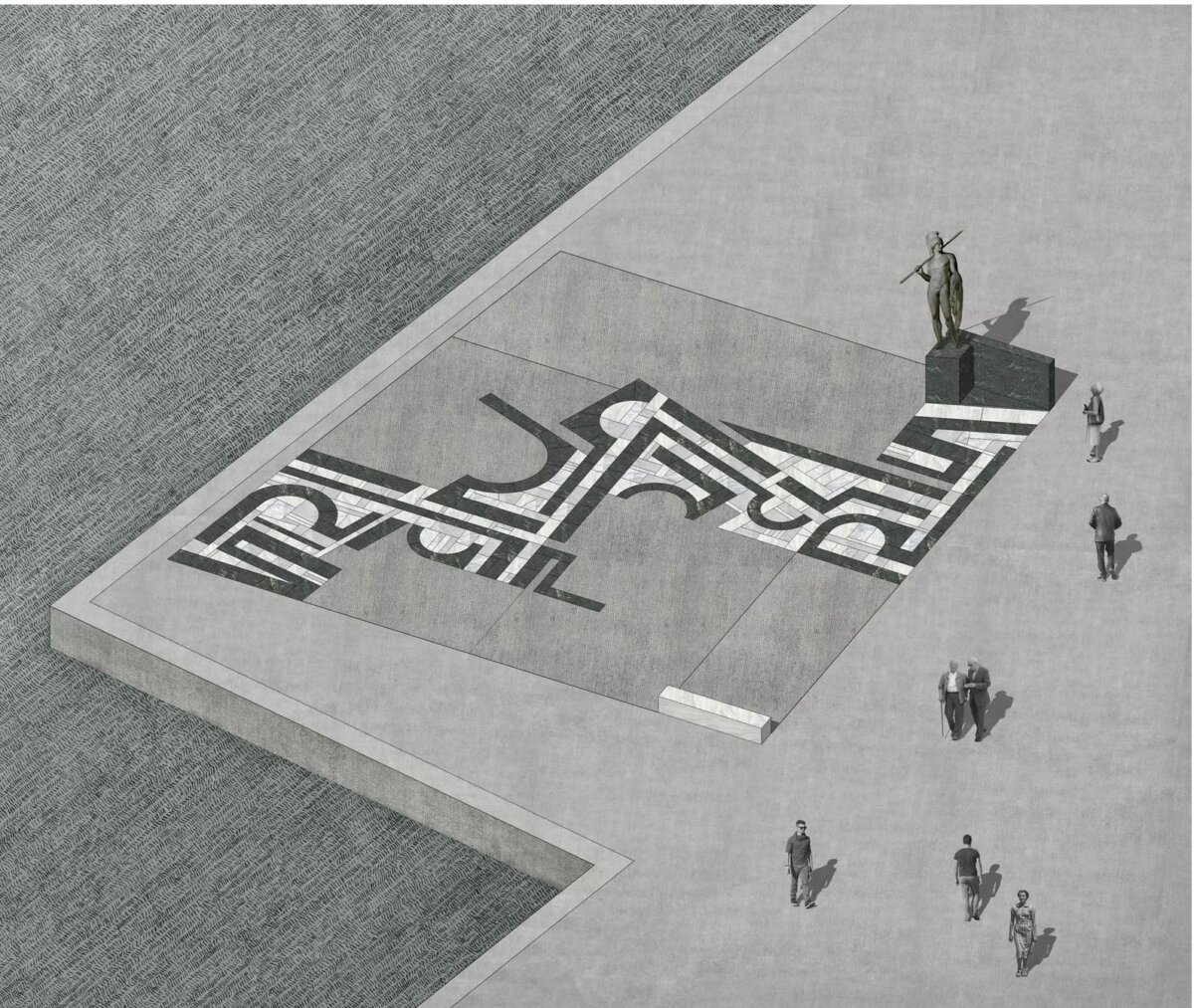 Εγκαίνια του αγάλματος Ιάσονα στην κεντρική παραλία του Βόλου