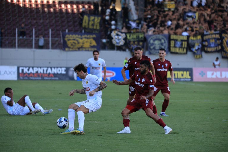 Super League: ΑΕΚ ΑΕΛ Novibet στη Νέα