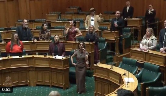 Μαορί: Βουλευτής χόρεψε χάκα στο κοινοβούλιο της Νέας Ζηλανδίας