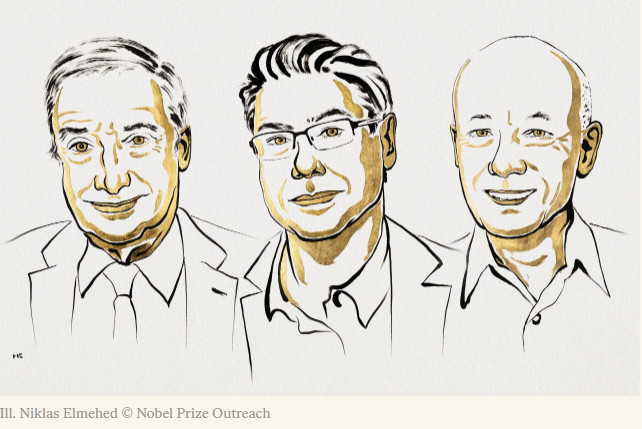 Οι Μοκίρ, Αγκιόν και Χόβιτ τιμήθηκαν με το βραβείο Νόμπελ Οικονομίας