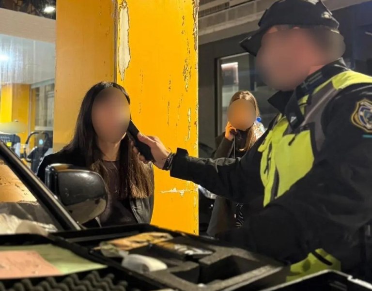 Τροχαία: Οχτώ συλλήψεις σε ελέγχους αλκοτέστ στην Αττική  Βεβαιώθηκαν 198 παραβάσεις