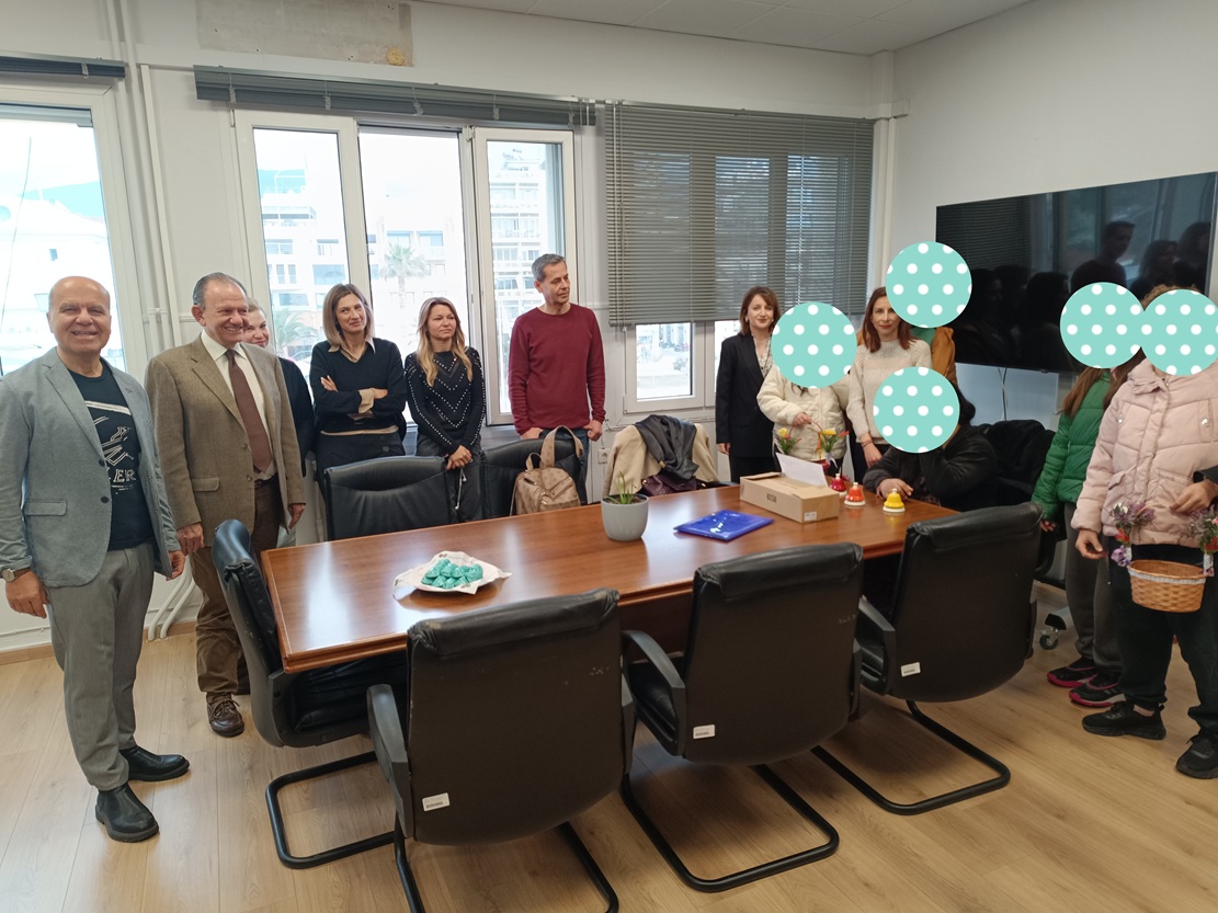 Οι Λαζαρίνες του ΕΕΕΕΚ Βόλου στον Οργανισμό Λιμένος Βόλου