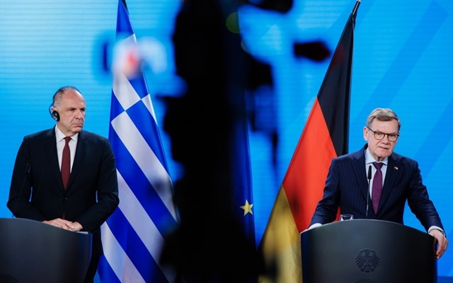 Γ. Γεραπετρίτης μετά τη συνάντηση με Γερμανό ΥΠΕΞ: Ανησυχία για την κατάσταση σε Λίβανο και Δυτική Όχθη