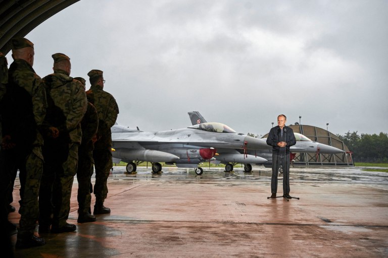 Πολωνία: Εκπρόσωποι του πολωνικού στρατού στην Ουκρανία  Μεγάλη κινητικότητα μετά την εισβολή των drones