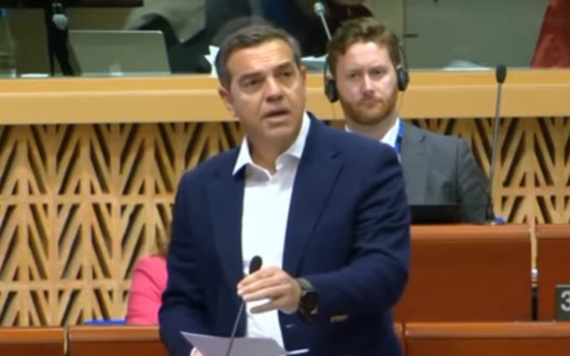 Παρέμβαση  Αλ.Τσίπρα στο Συμβούλιο της Ευρώπης: Διεθνής πειρατεία η επίθεση των ισραηλινών στους ακτιβιστές της ειρήνης για την Γάζα