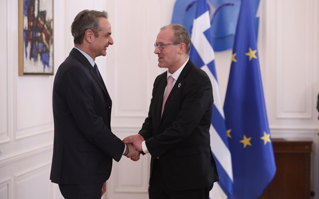 Συνάντηση Κ. Μητσοτάκη με τον Περιφερειακό Διευθυντή Ευρώπης του ΠΟΥ