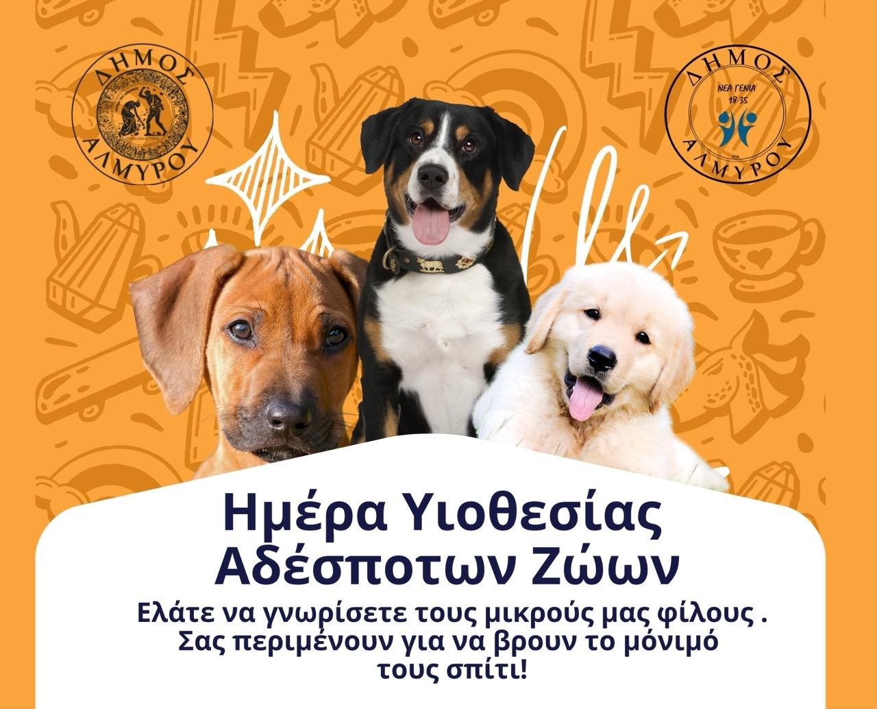 Ημέρα Υιοθεσίας Αδέσποτων