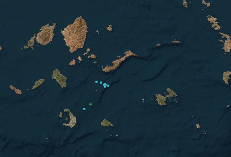 Σεισμός τώρα στην Αμοργό