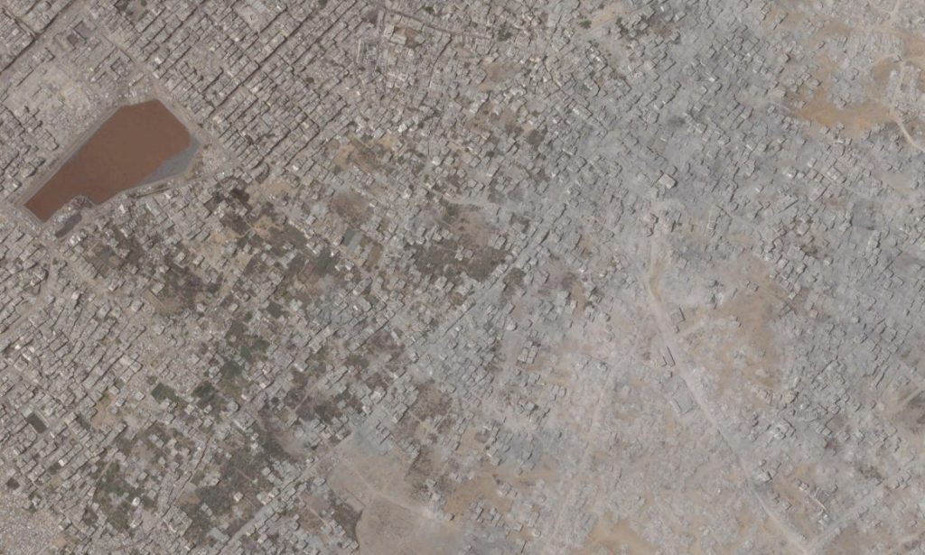 Σβήστηκε από τον χάρτη: Ούτε οι δορυφόροι μπόρεσαν να εντοπίσουν την Γάζα  Απίστευτες εικόνες