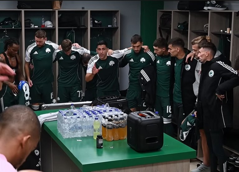 Η ομιλία του Μπακασέτα για τον Μπάλντοκ που συγκίνησε πριν τον Ατρόμητο (vid)