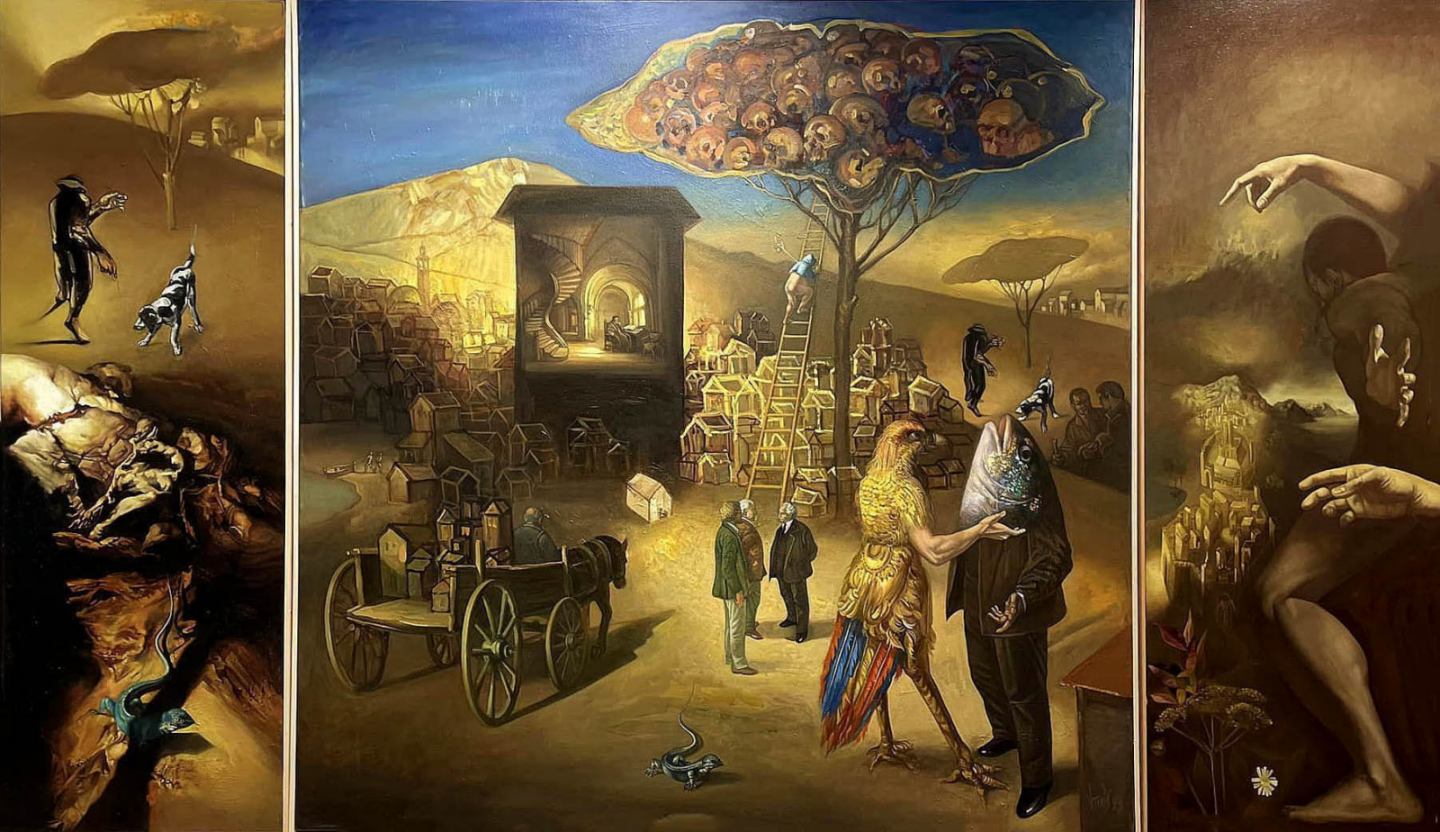 Θεσσαλονίκη: Έκθεση ζωγραφικής στη Chalkos Gallery  Costas Parcharidis από τον Κώστα Ντιό