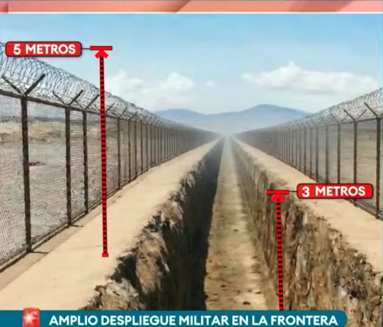 Χιλή: Οχυρωματικά έργα φτιάχνει ο ακροδεξιός πρόεδρος για να σταματήσει τους μετανάστες