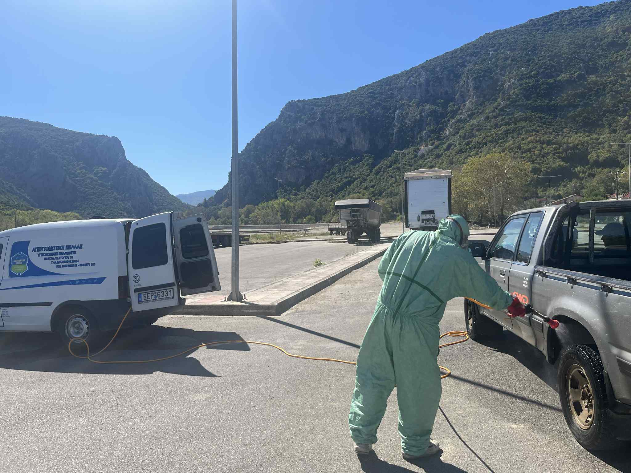 Σε πλήρη λειτουργία ο απολυμαντικός σταθμός στο Μουζάκι Καρδίτσας