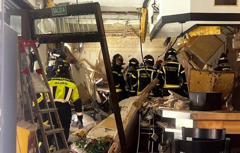 Μαδρίτη: Τουλάχιστον 25 τραυματίες από έκρηξη λόγω υγραερίου σε μπαρ