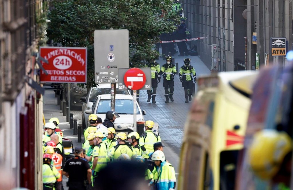 Ισπανία: Κατάρρευση κτιρίου στο κέντρο της Μαδρίτης