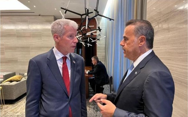 Η ενίσχυση της ενεργειακής συνεργασίας Ελλάδας - ΗΠΑ στο επίκεντρο της συνάντησης Στ. Παπασταύρου - Κρις Ράιτ