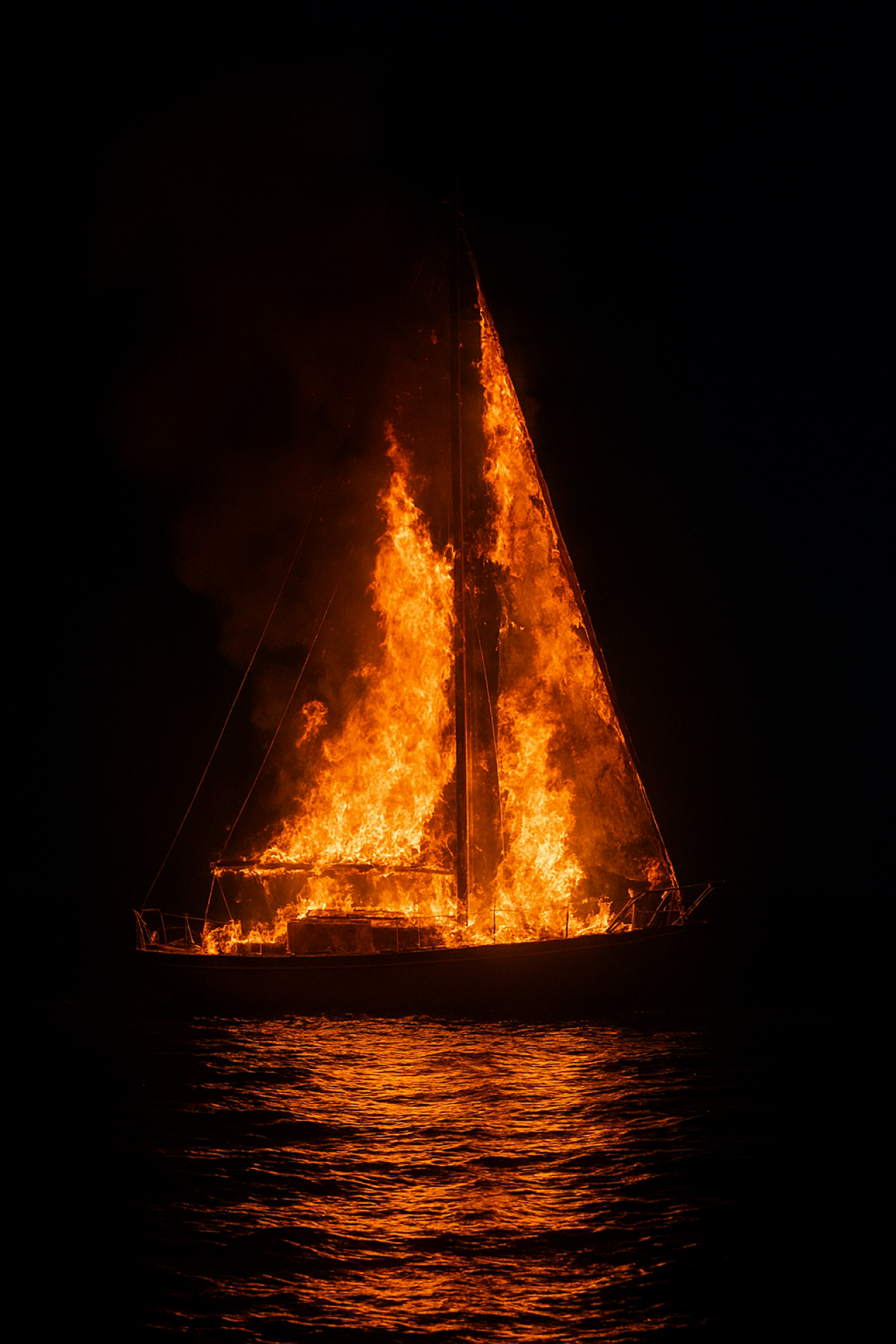 Πυρκαγιά σε ιστιοπλοϊκό στην Αλόννησο- Με ασφάλεια απομακρύνθηκαν οι 4 επιβάτες