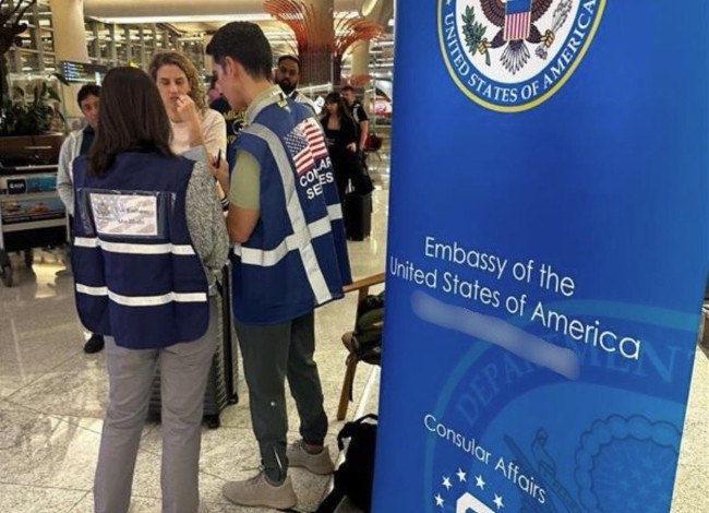 Μέση Ανατολή: Αναχώρησε μια πρώτη πτήση τσάρτερ, λένε οι ΗΠΑ  Πάνω από 17.500 Αμερικανοί έχουν επιστρέψει