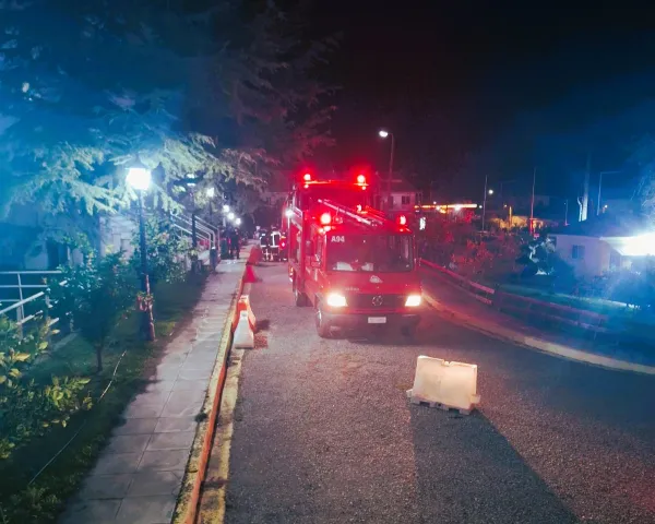 Μεσολόγγι: Συναγερμός στο νοσοκομείο λόγω φωτιάς από βραχυκύκλωμα  Σε εξέλιξη μεταφορά ασθενών