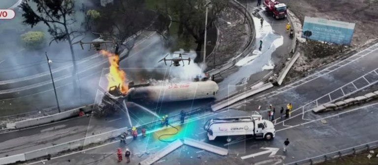 Μεξικό: Στους 8 οι νεκροί από την έκρηξη του βυτιοφόρου που μετέφερε 50.000 λίτρα αερίου