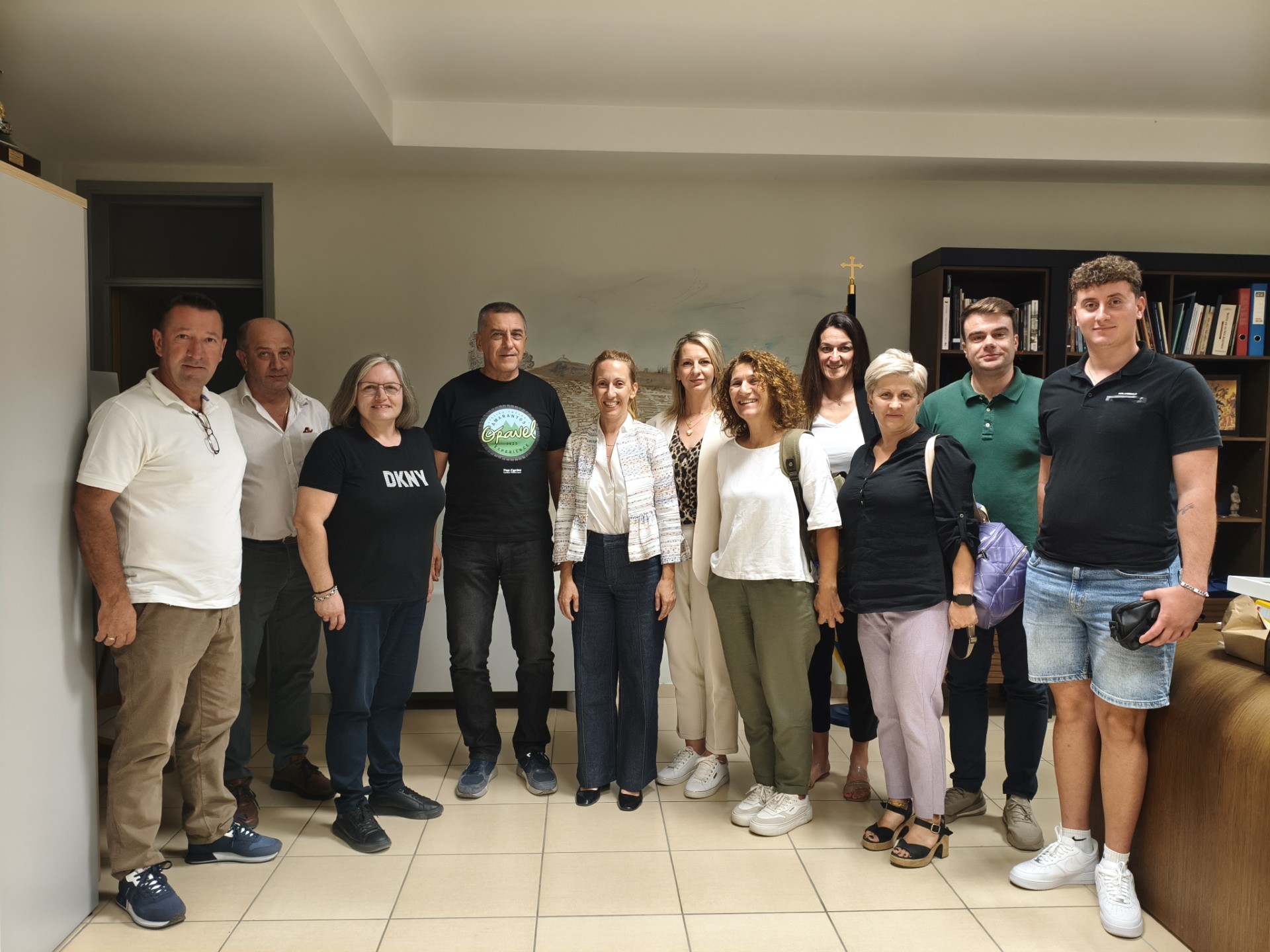 Συνάντηση της Πανελλήνιας Ομοσπονδίας Αργιθεατών με τον Δ. Κουρέτα