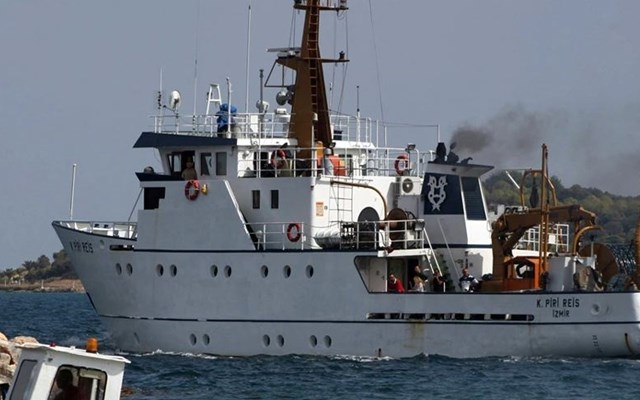 Βγαίνει στο Αιγαίο το Πίρι Ρέις - Απέπλευσε από τη Σμύρνη