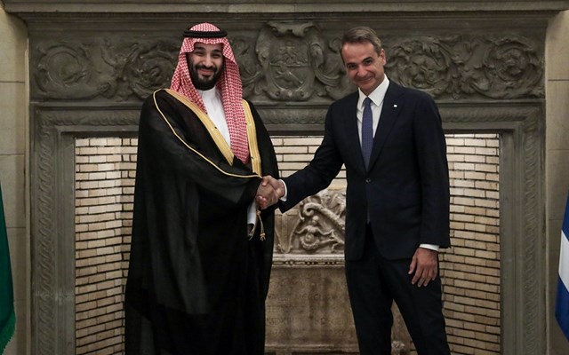 Τηλεφωνική επικοινωνία Μητσοτάκη με Μοχάμεντ μπιν Σαλμάν για την κρίση στο Ιράν