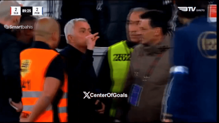 Τρελάθηκε ο Ζοσέ Μουρίνιο στο ντέρμπι με την Πόρτο (vid)