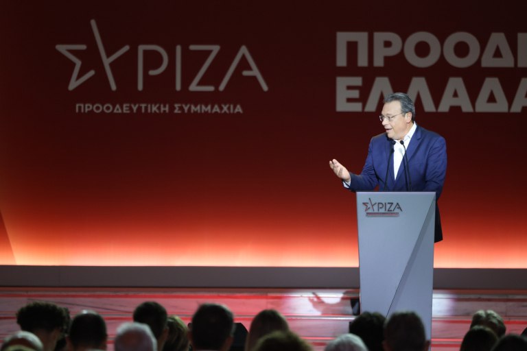 Φάμελλος από ΔΕΘ: Το όραμα του ΣΥΡΙΖΑ μια προοδευτική Ελλάδα  Η σταθερότητα Μητσοτάκη, σταθερότητα της καρέκλας του
