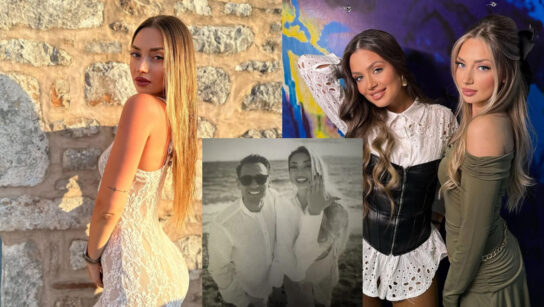 Ελένη Ντίνα: Η γυναίκα που παντρεύεται ο γιος του Αντύπα  Η γνωριμία, η Eurovision και η σχέση με την αδελφή της