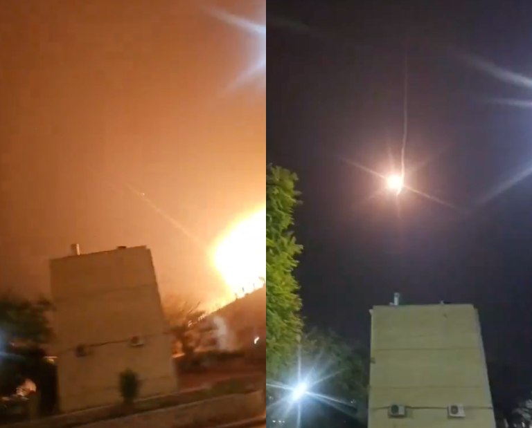 Πυραυλική επίθεση του Ιράν στην Ντιμόνα του Ισραήλ  Τουλάχιστον 4 τραυματίες