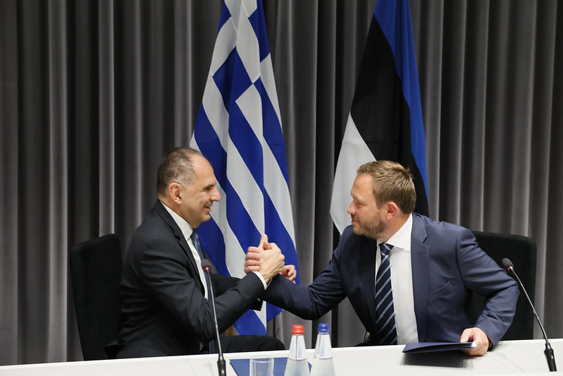 Ελλάδα  Εσθονία: Κοινό μέτωπο κατά της παραβίασης των συνόρων