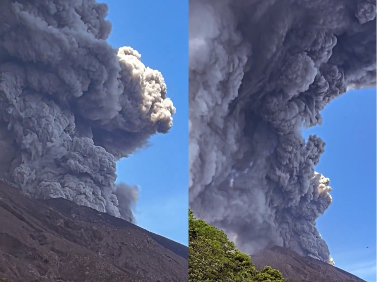 Μεγάλη έκρηξη σε ηφαίστειο στην Ιαπωνία  Υψώθηκε καπνός 3.400 μέτρων