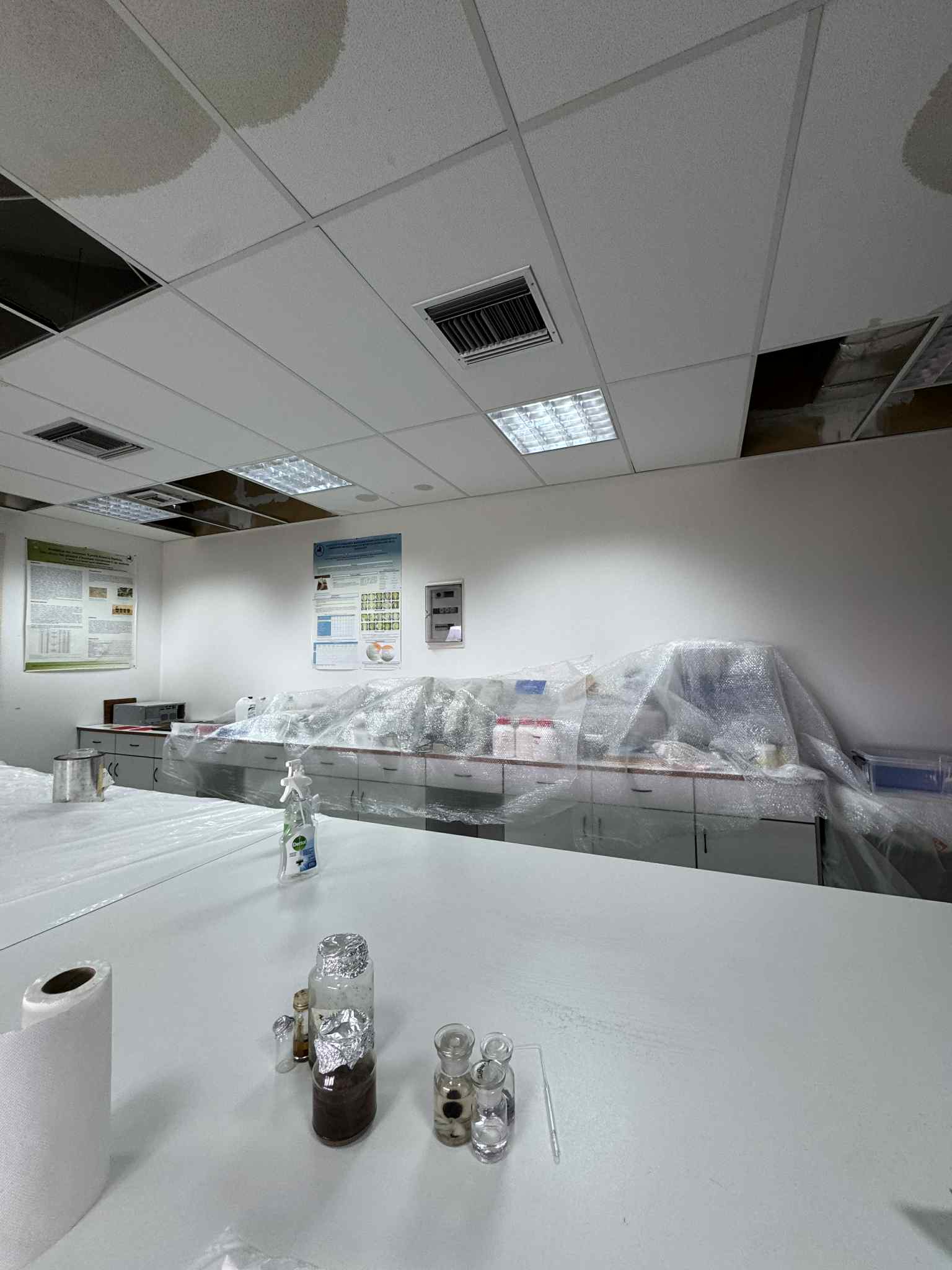 Πλημμύρισε η Γεωπονική Σχολή στον Βόλο μετά την κακοκαιρία  Ζημιές σε μηχανήματα και πειράματα