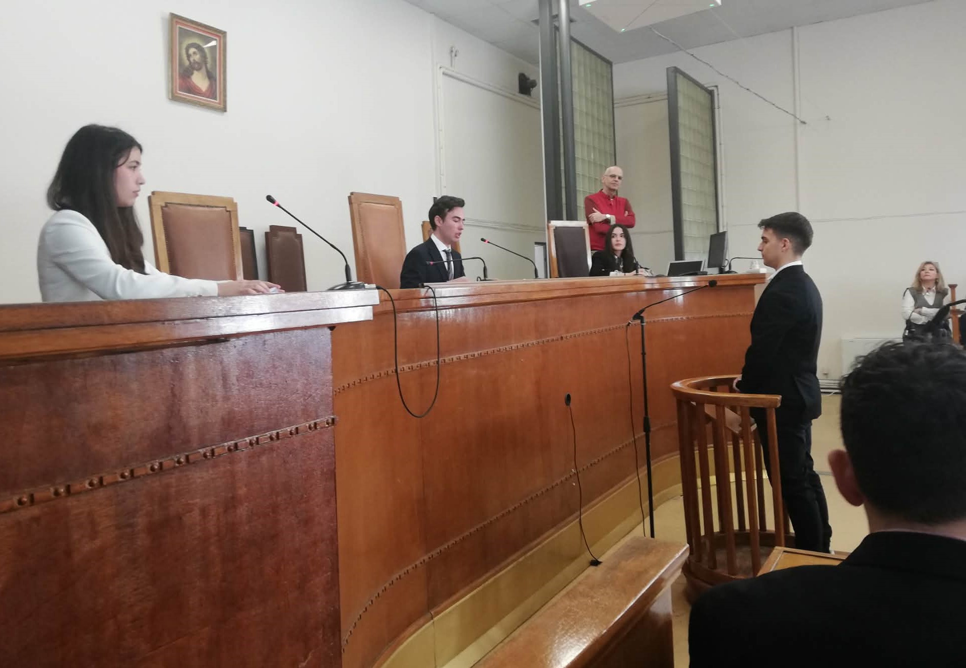 Λάρισα: Μαθητές σε ρόλο δικαστή  Αναπαράσταση δίκης στο Εφετείο Λάρισας