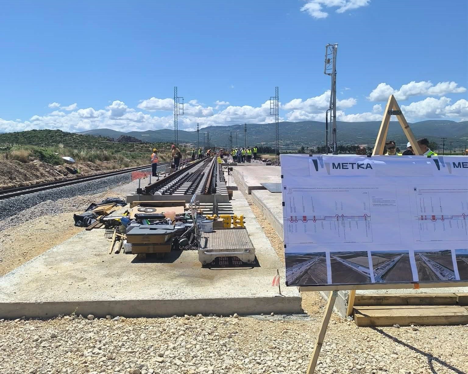 Αυτοψία Κ. Κυρανάκη στα έργα του σιδηροδρόμου στη Θεσσαλία – Το καλοκαίρι η σύνδεση Αθήνα Θεσσαλονίκη με 5 δικλείδες ασφαλείας