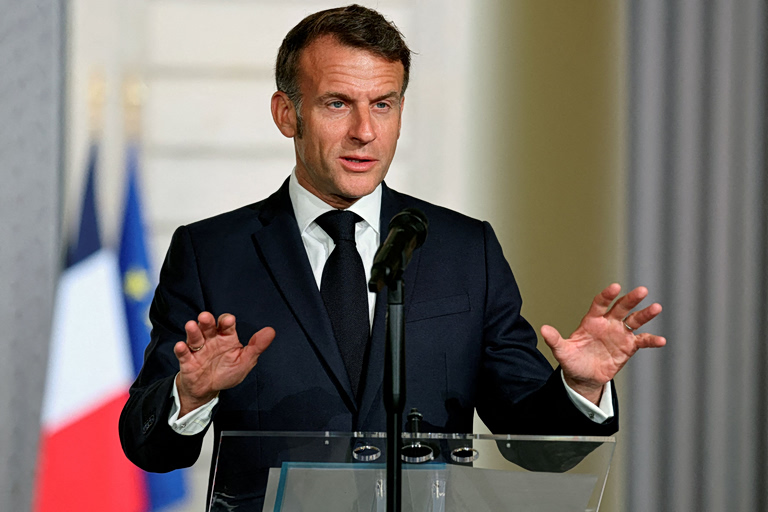 Μακρόν: Χαιρετίζει τις διαπραγματευτικές προσπάθειες του Τραμπ και δηλώνει ετοιμότητα για τα Στενά του Ορμούζ
