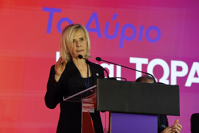 Αποχώρησε από τους Δημοκράτες η Γ. Πούλου- «Θα συνεχίσω να αγωνίζομαι απέναντι στη νεοφιλελεύθερη δεξιά της ΝΔ»