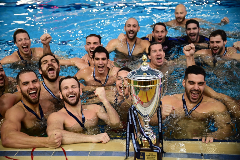 Ολοι οι τίτλοι στο πόλο ανδρών: Το 40ό πρωτάθλημα για τον Ολυμπιακό