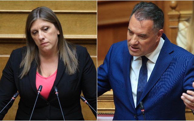 Βουλή: Σφοδρή αντιπαράθεση ανάμεσα σε Ζωή Κωνσταντοπούλου και Άδωνι Γεωργιάδη