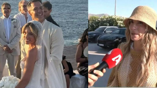 Αθηνά Οικονομάκου: Τα πρώτα λόγια μετά την ανταλλαγή όρκων με τον Bruno Cerella